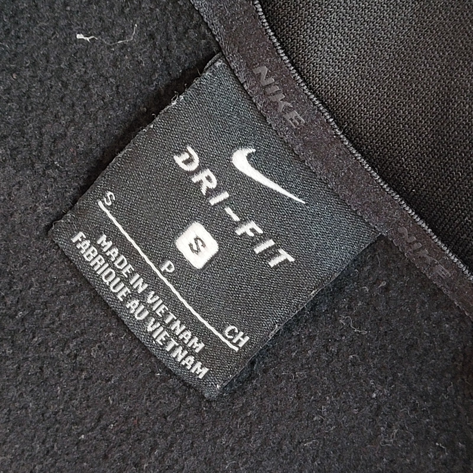 Nike Black 1/4 Zip Sports Modern Tracksuit Top Jacket UK Men's Size S