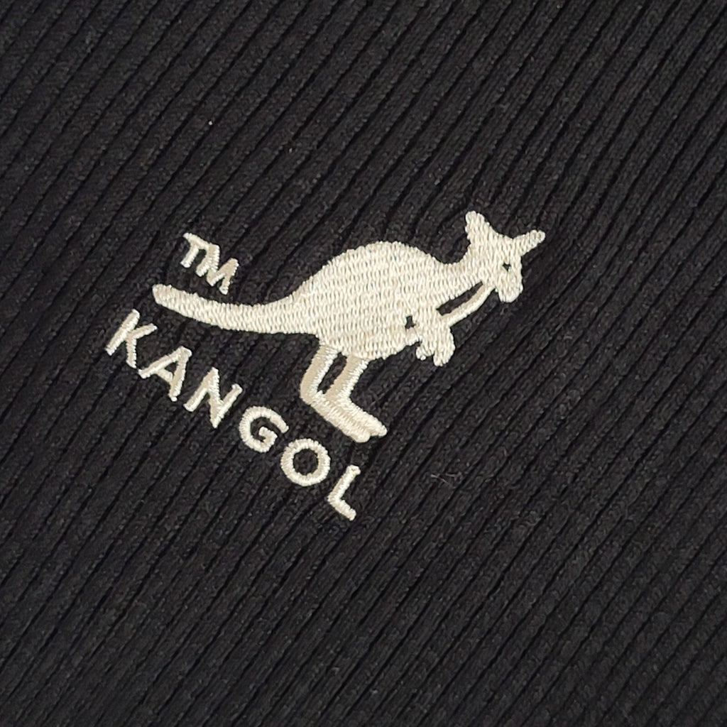 H&M Kangol Vintage Y2K Black Body Con Long Sleeve Jumper Dress Women's UK Size S
