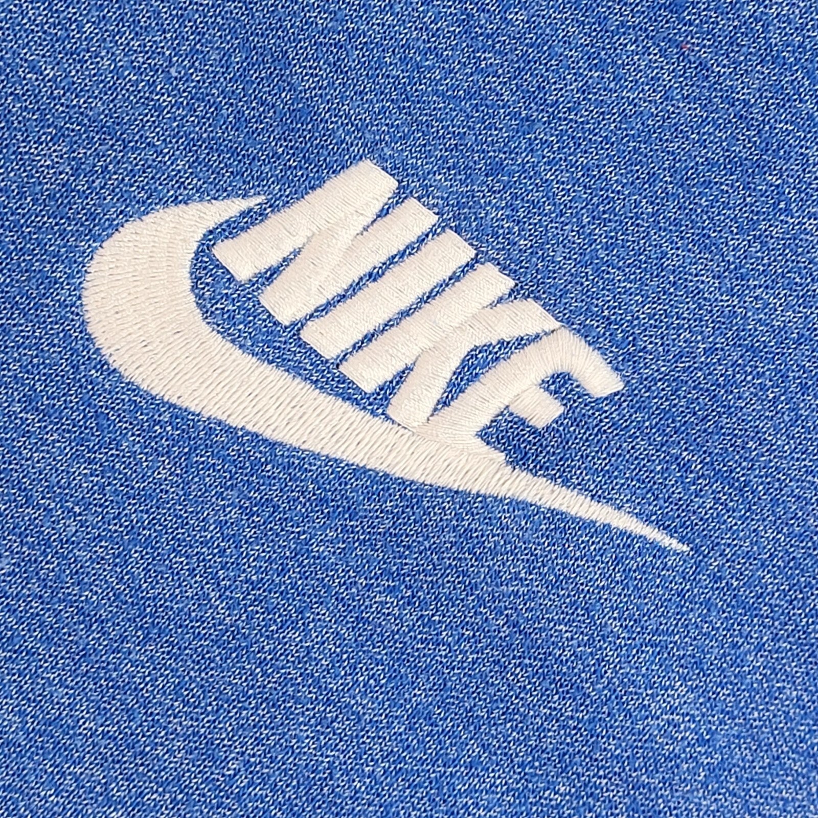 Nike Sports Sweatshirt Blue Crew Neck 90's Vintage UK Men's Size XL