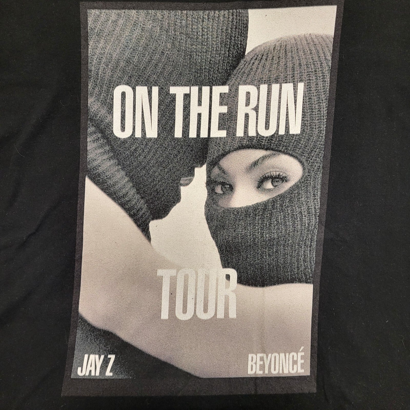 Jayz Boyonce Tour Black Vintage Y2K Short Sleeve T-Shirt Uk Men's XXL