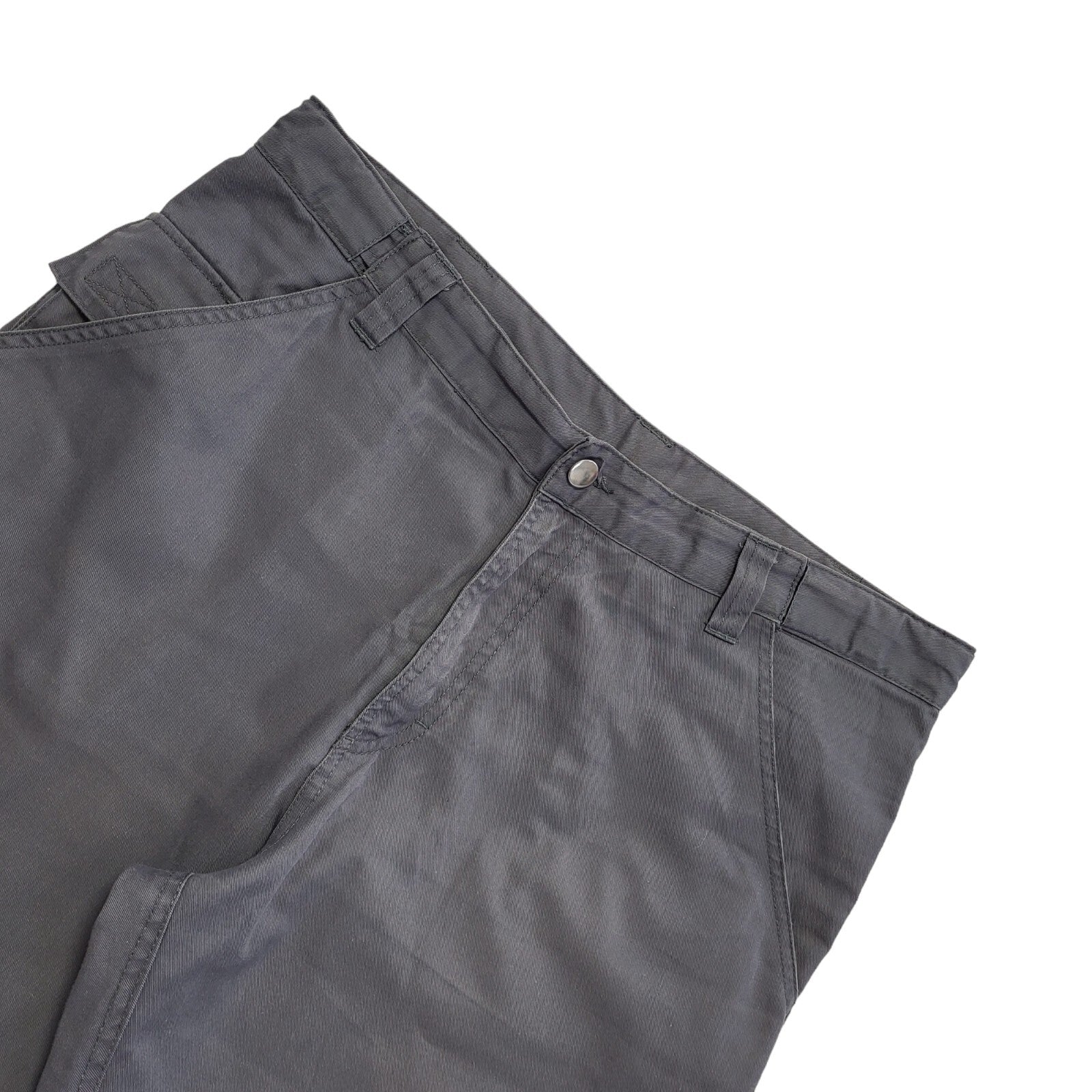 Russell Vintage 90's Blue Zipped Sport Shorts With Pockets Uk Men's Size XL W36
