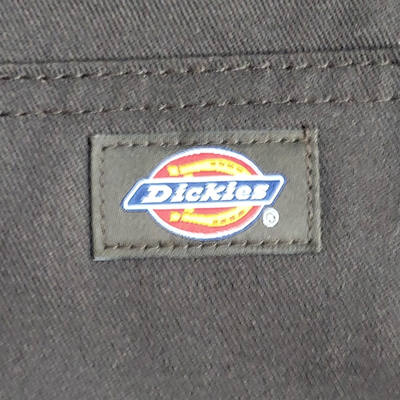 Dickies Trousers Y2K Vintage Brown Straight Leg Work Uk Men's M W32 L30