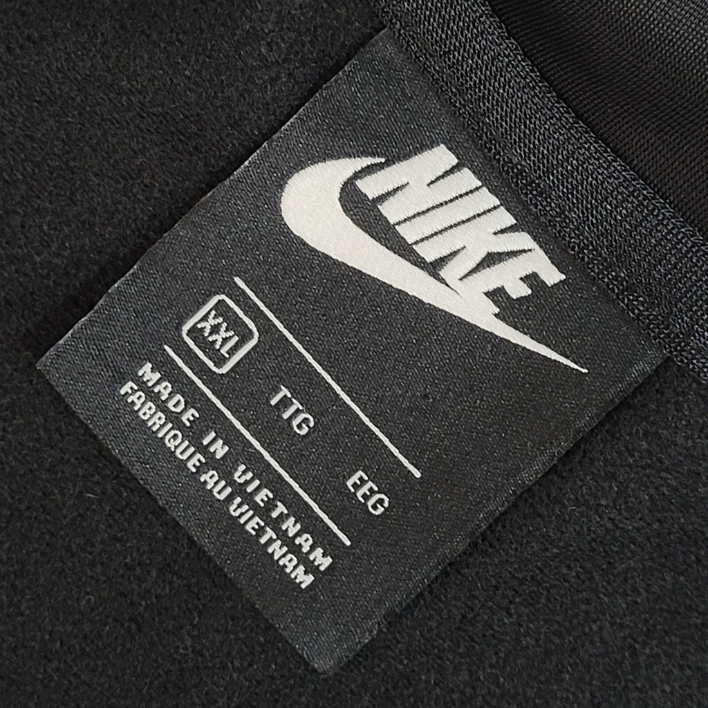 Nike Black Full Zip Sports Modern Tracksuit Top Jacket UK Men's Size XXL