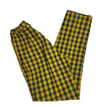 Klassic 90s Vintage Orange & Green Check Golf Trousers Uk Women's 10 W28 L31