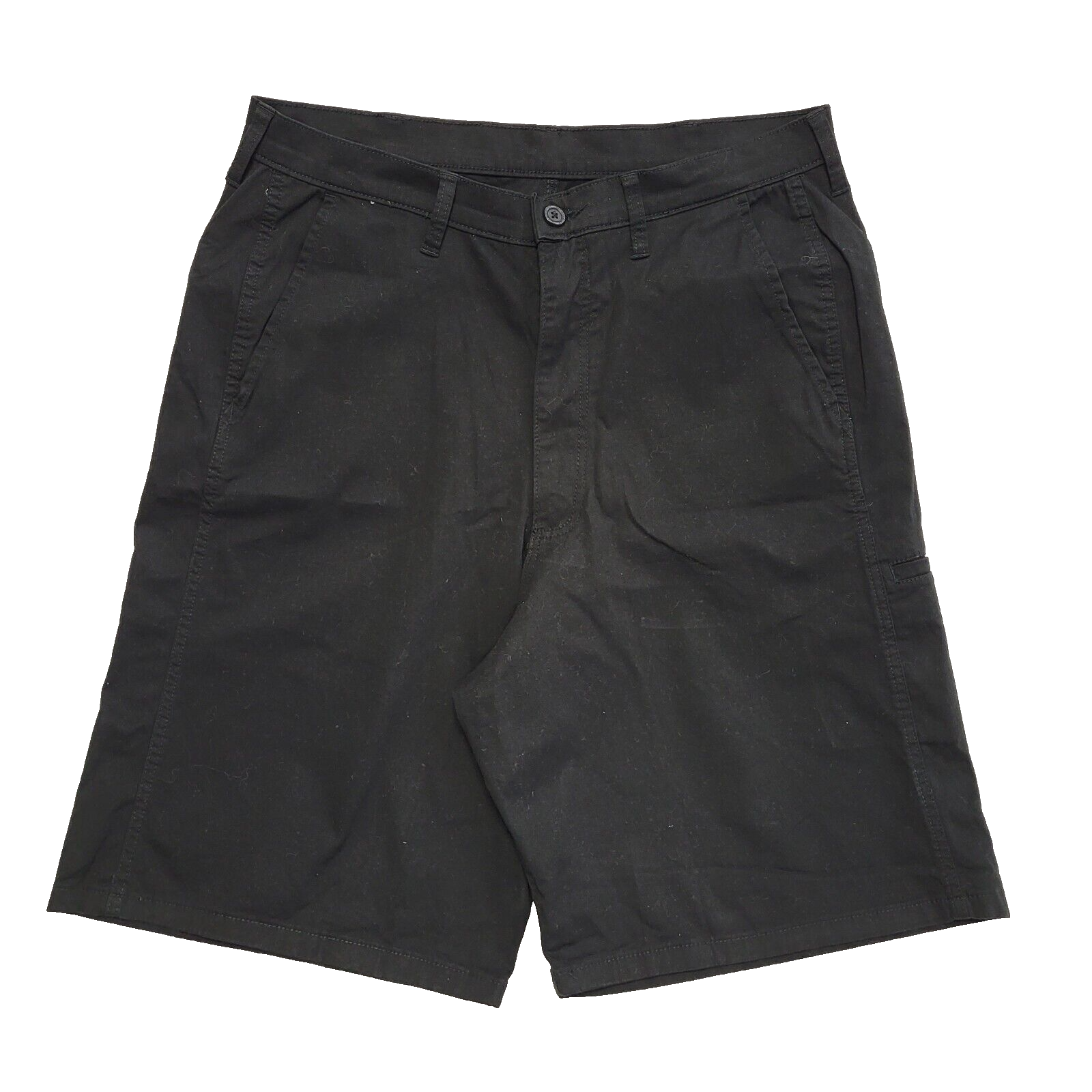 Wrangler Vintage 90's Black Zipped Shorts With Pockets Uk Men's Size L W34 L9.5