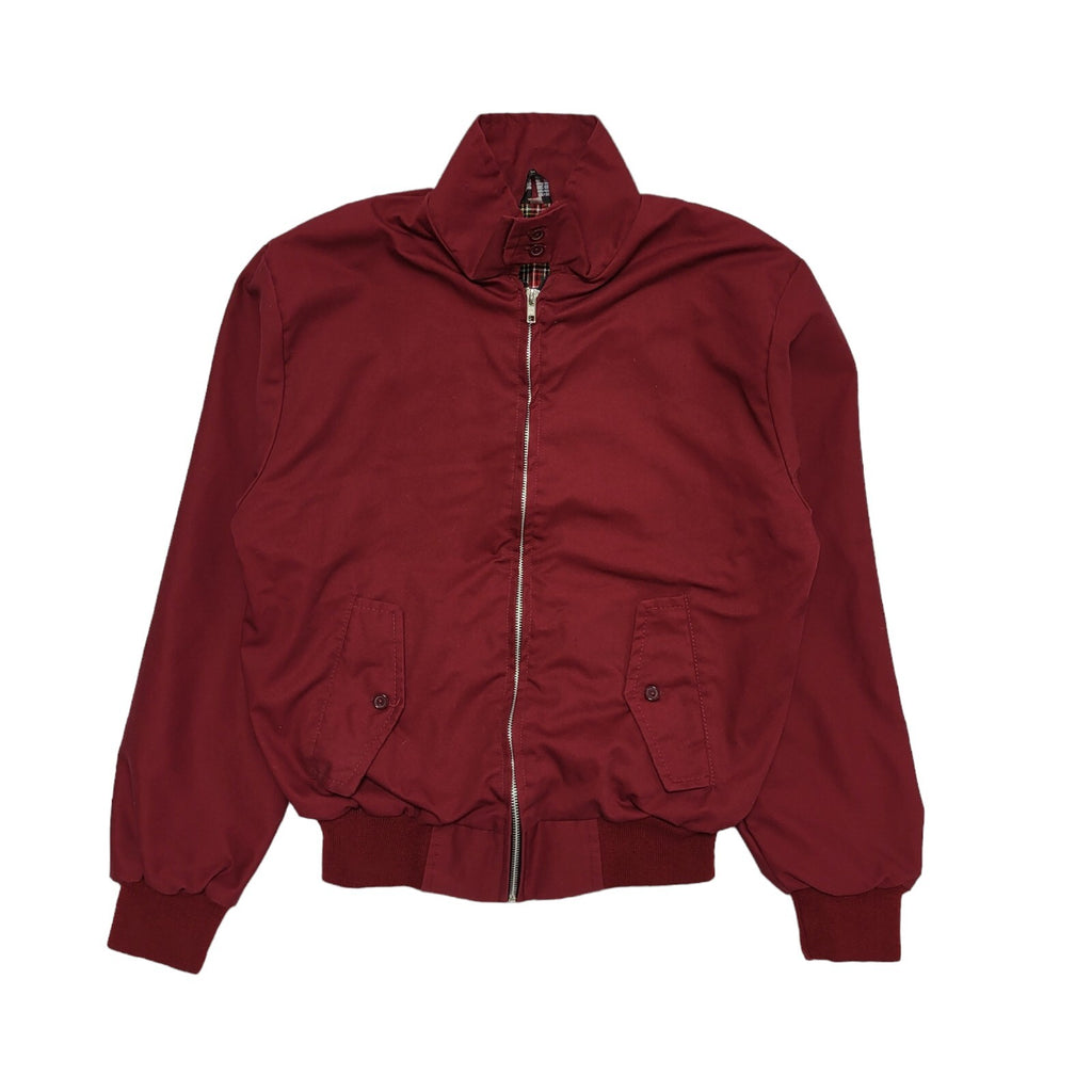 Vintage 90s Red Zipped Bomber  MOD Jacket Men's Size Extra Small