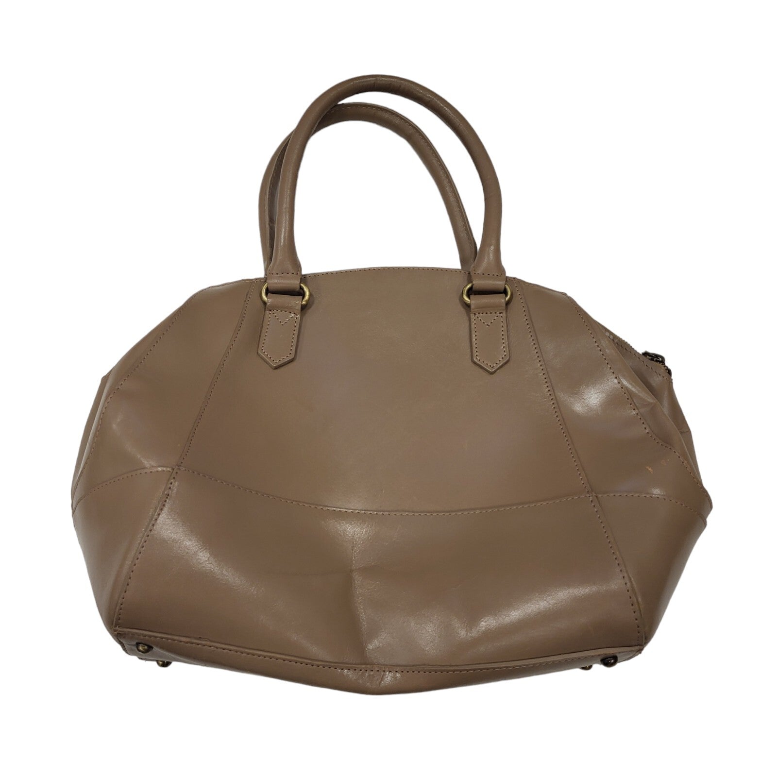 Jones Brown Leather Small Hand Bag Uk Women's Size  12" x 12"