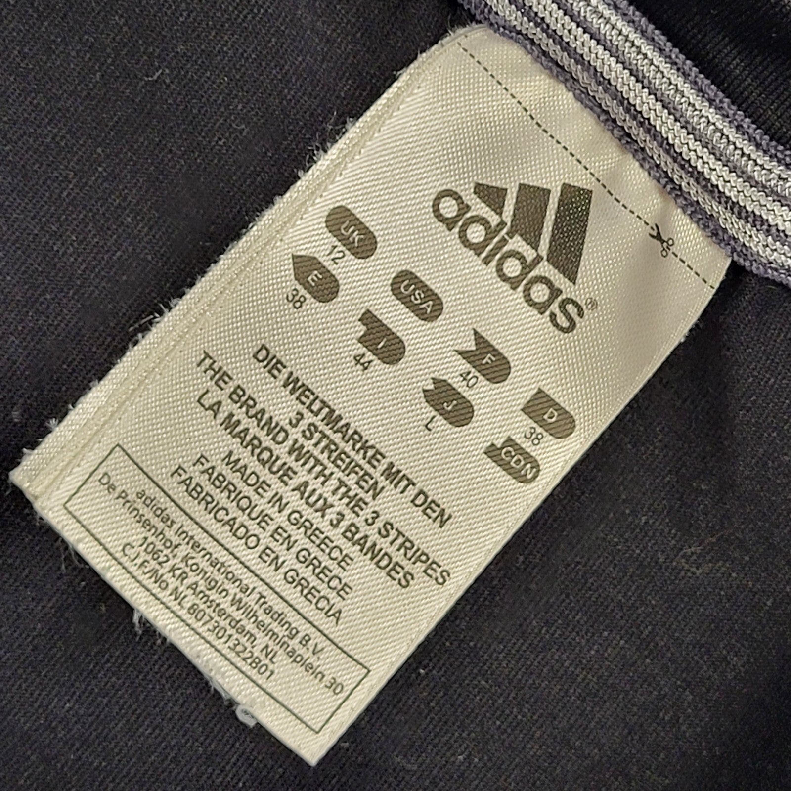 Adidas Vintage 90's Black Sports Sleeveless Tank Top Womens UK Size 12