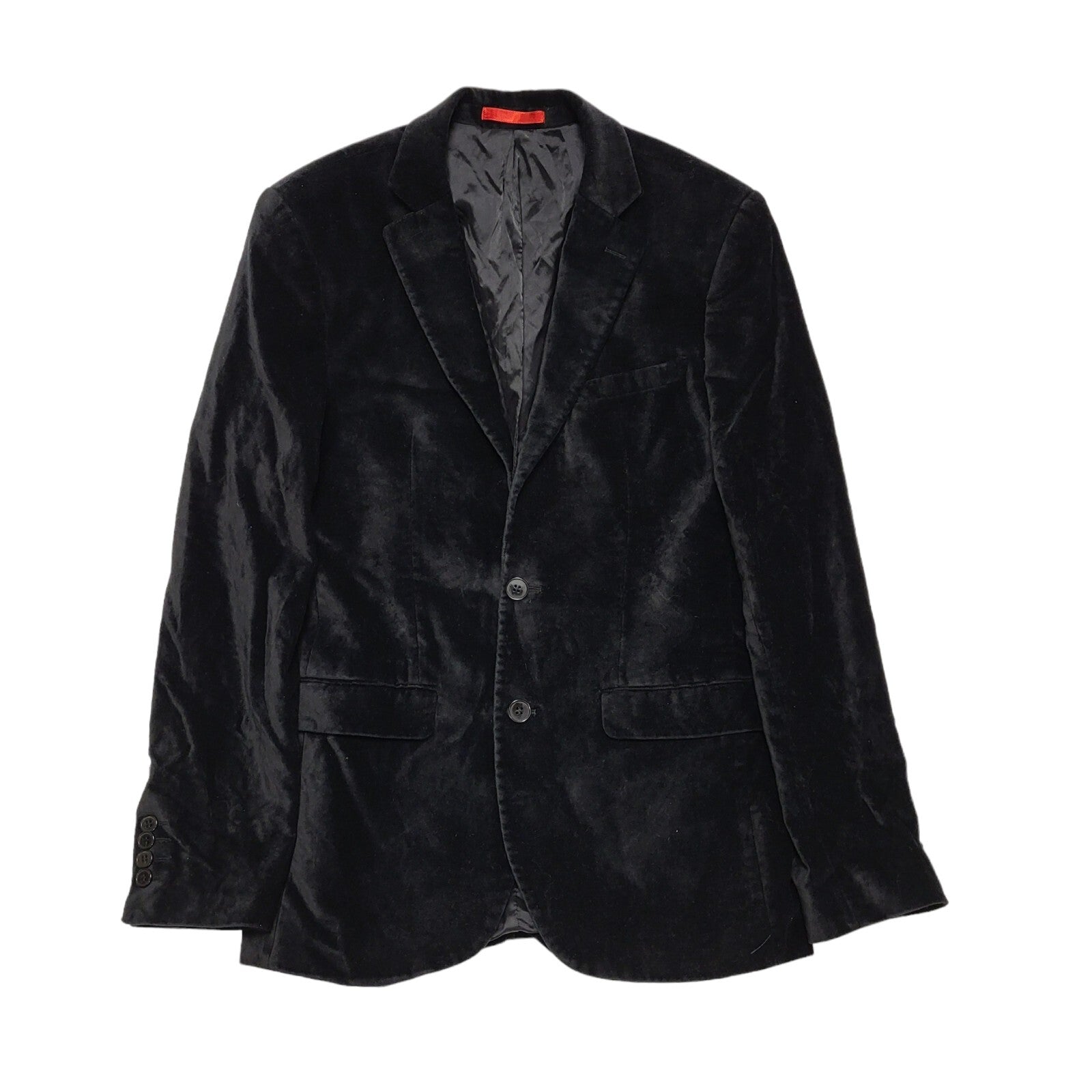 Dobell Black Y2k Blazer Suit Jacket Uk Men's Size Small 38"