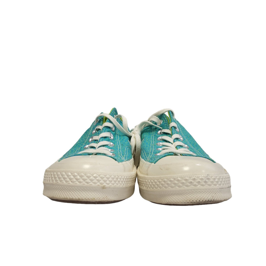 Converse Blue White Lace-up Sports Casual Women's Trainers Uk Size 6
