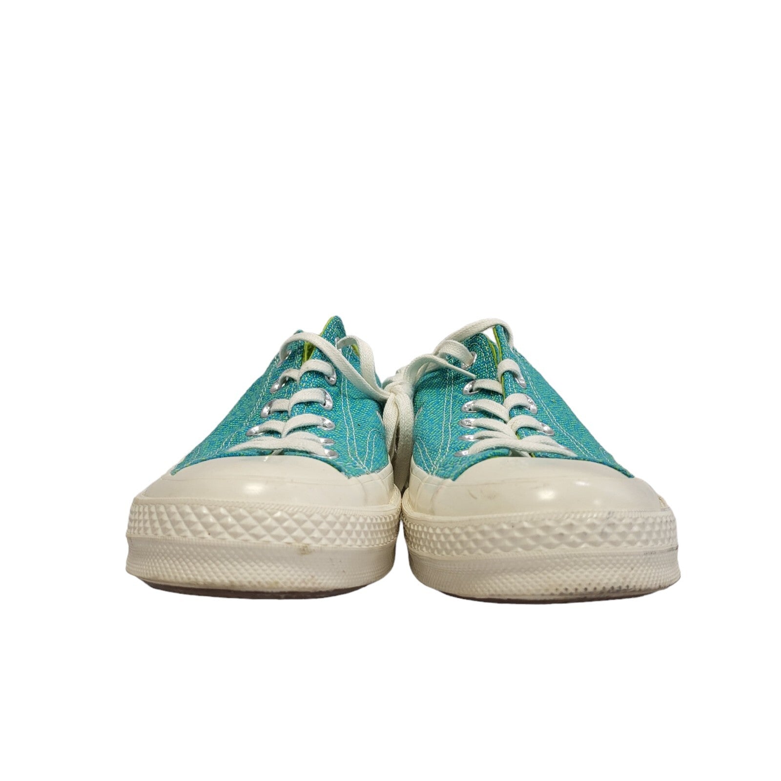 Converse Blue White Lace-up Sports Casual Women's Trainers Uk Size 6
