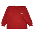 Naf Naf Vintage 90's Red Over-sized Sweatshirt Uk Women's Size M