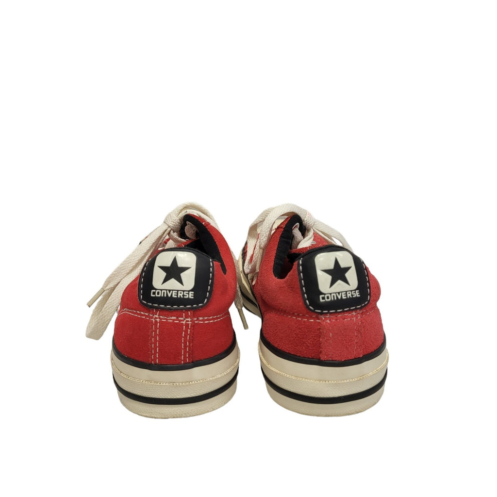 Converse All Star Red Lace-up Low Top Flat Trainers Women's Uk 5