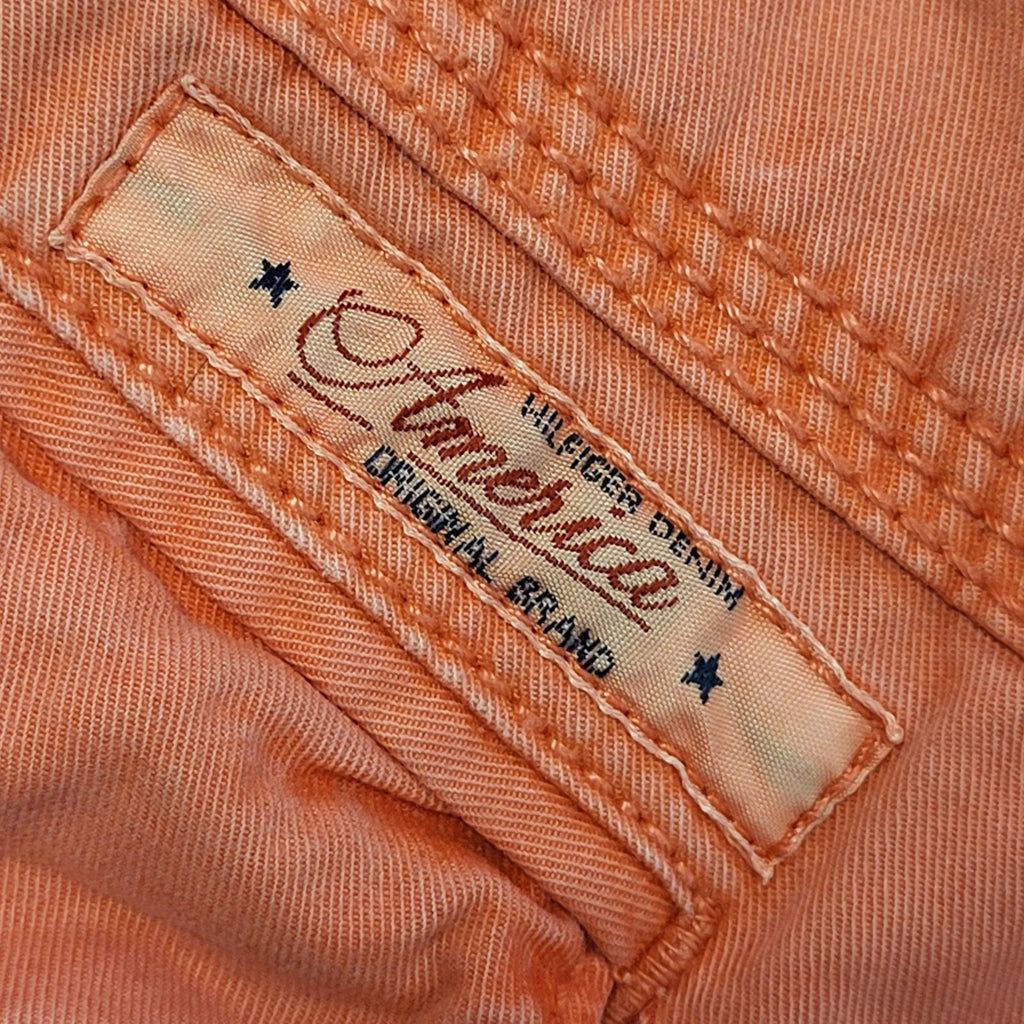 Hilfiger Denim Y2k Vintage Pink Straight Leg Chino Trousers Uk Men's XXL W38 L33