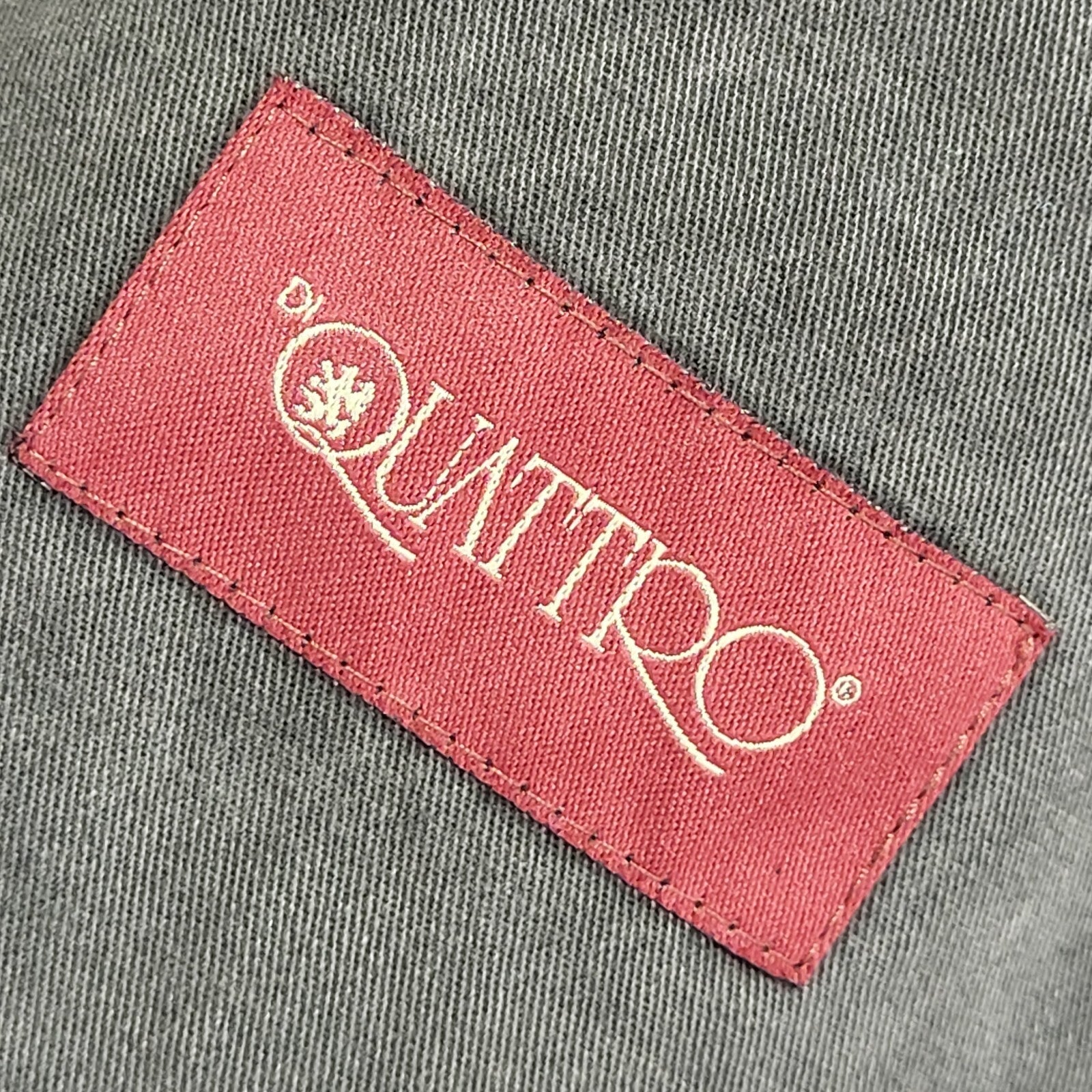 Quattro 90s Vintage Grey Brown Jacket Uk Men's Size Large