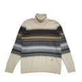 Yamak Y2k Beige Brown Wool Blend Jumper Uk Men's Size Medium