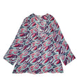 Next Y2K Vintage Blue & Pink Retro Tunic Top Womens UK Size 14