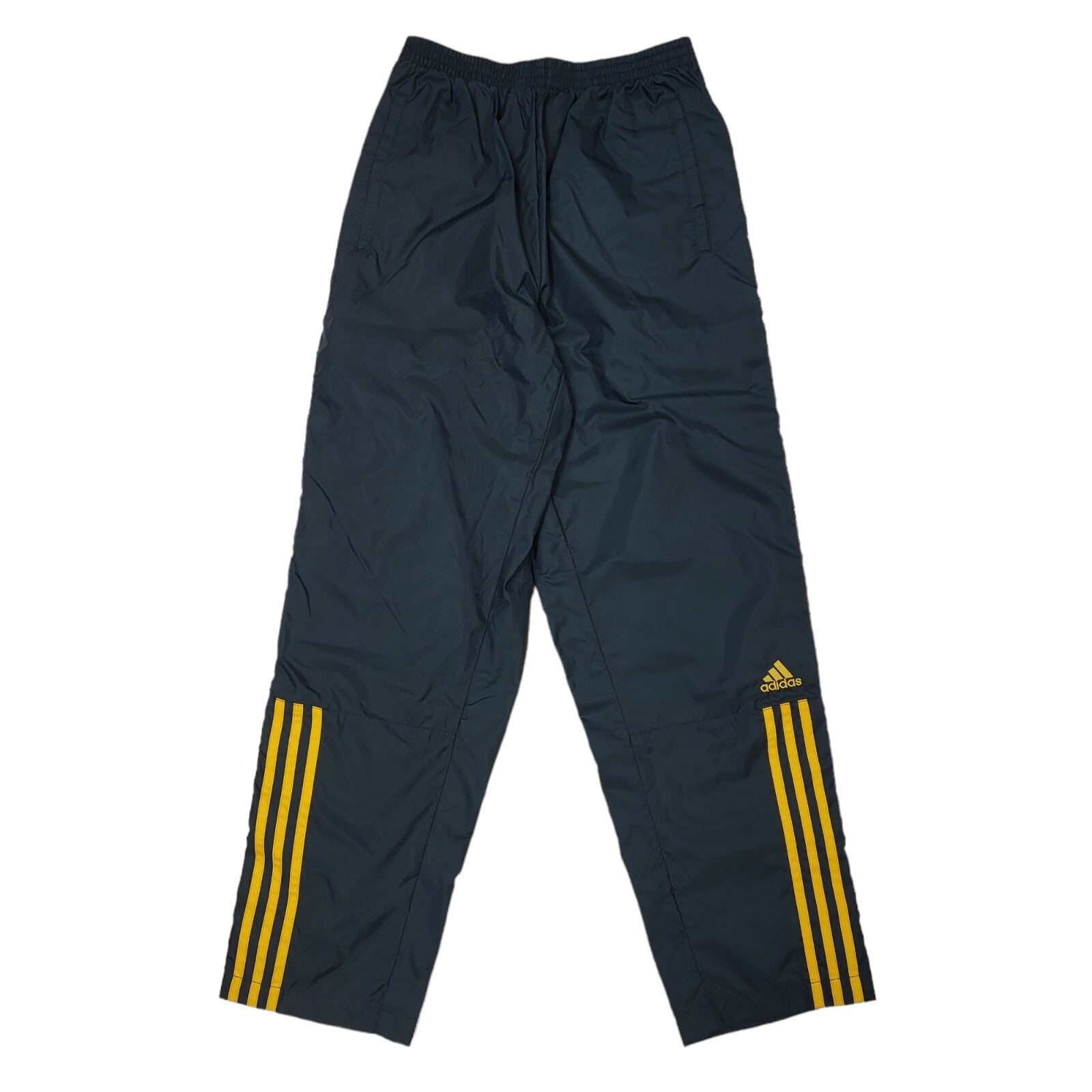 Adidas Vintage 90's Navy Blue Straight Tracksuit Bottoms Uk Men's Size S W30 L29
