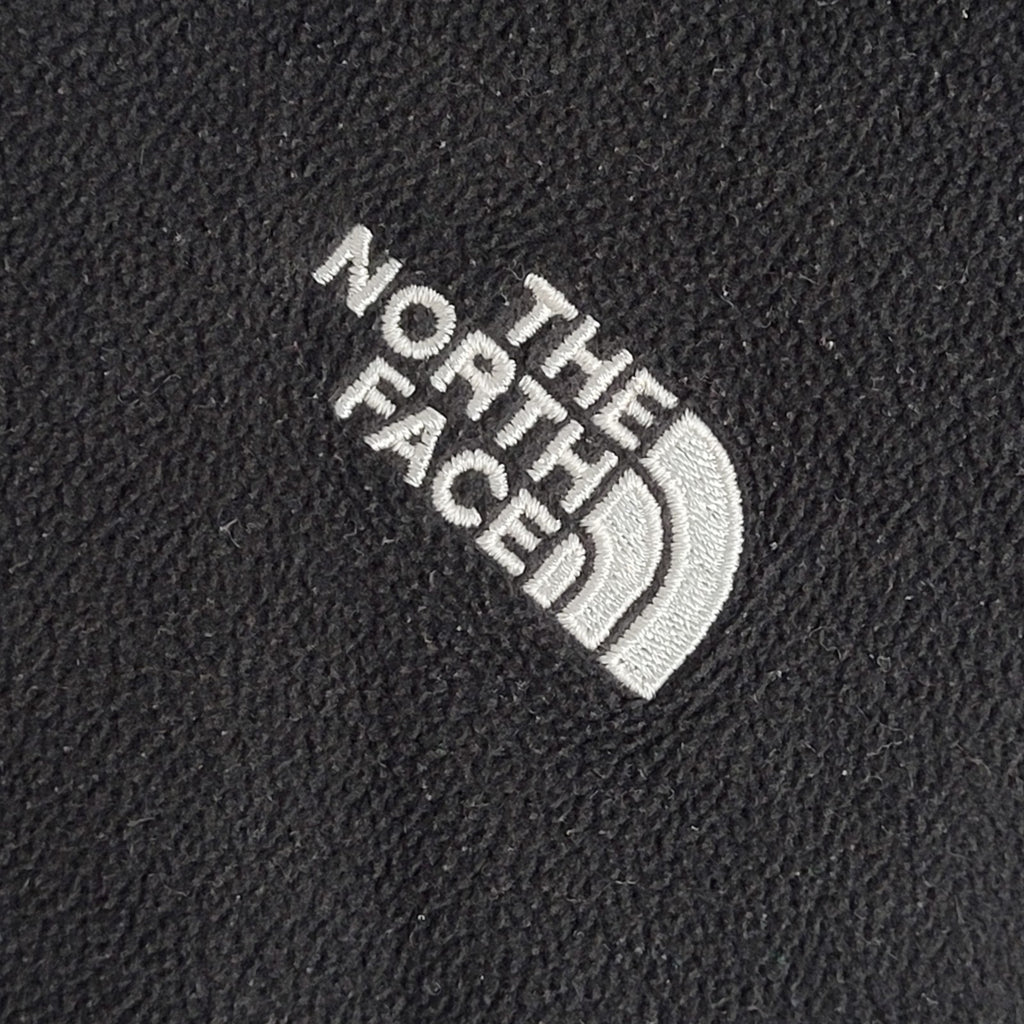 The North Face Black 1/4 Zip Fleece Y2K UK Boy's Size L