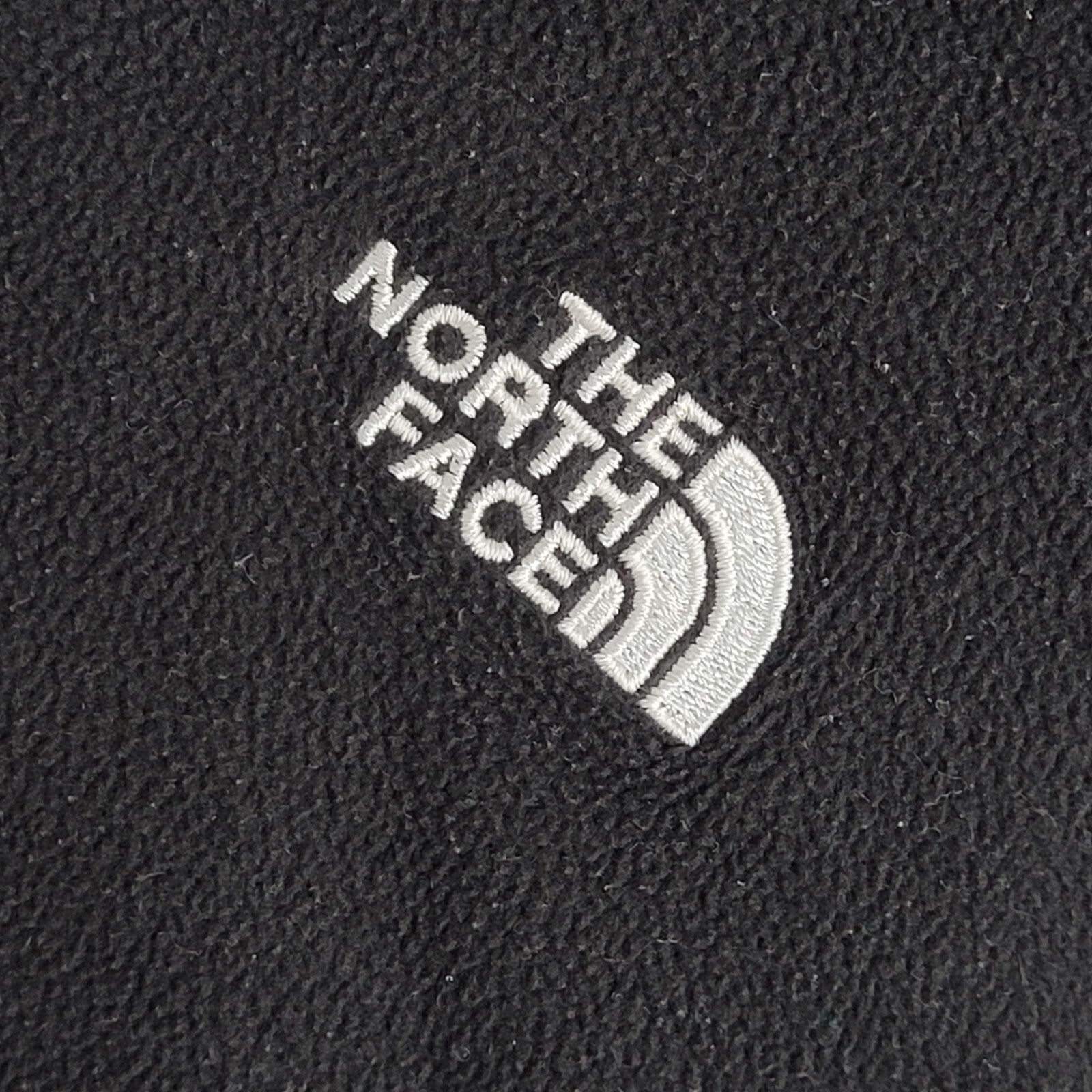 The North Face Black 1/4 Zip Fleece Y2K UK Boy's Size L