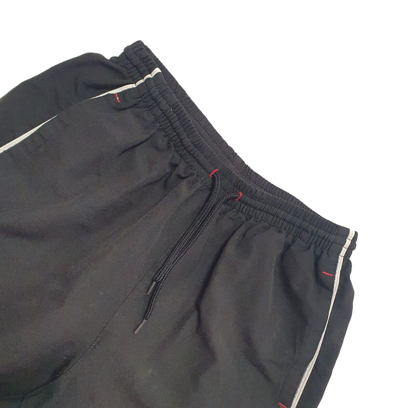 Umbro Vintage 90's Black Sport Shorts Drawstring Boy's Size XL W28