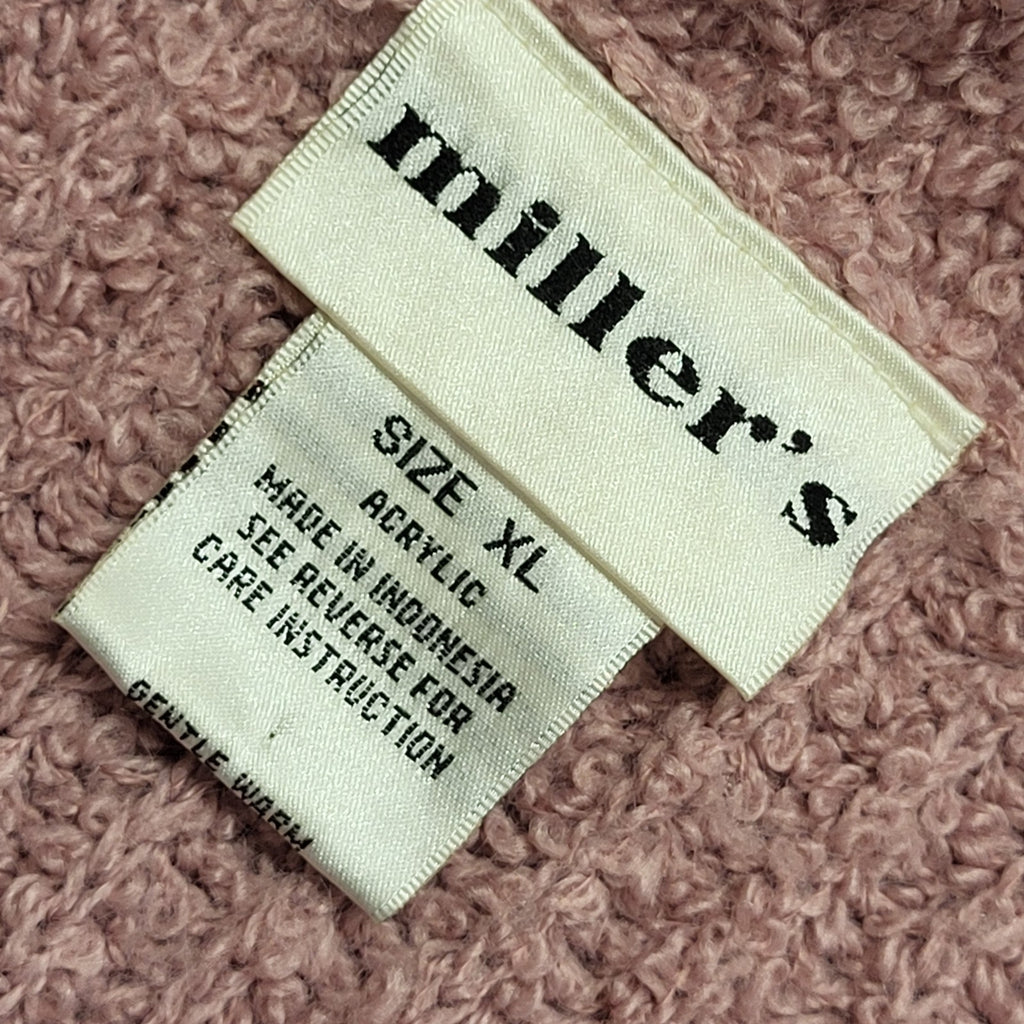 Millers Vintage 90's Pink Open Front Cardigan UK Womens Size XL