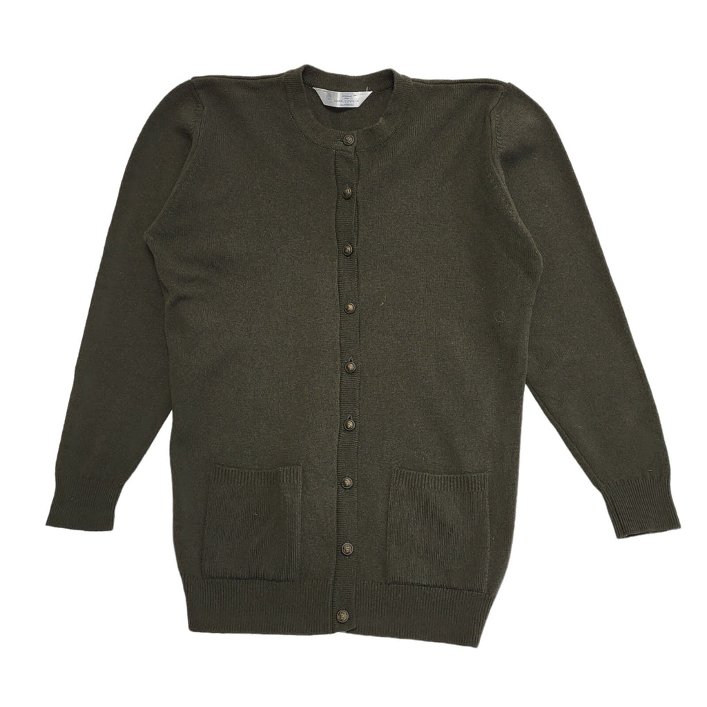 Marks & Spencer 90's Green Button Up Cardigan Womens UK Size 12