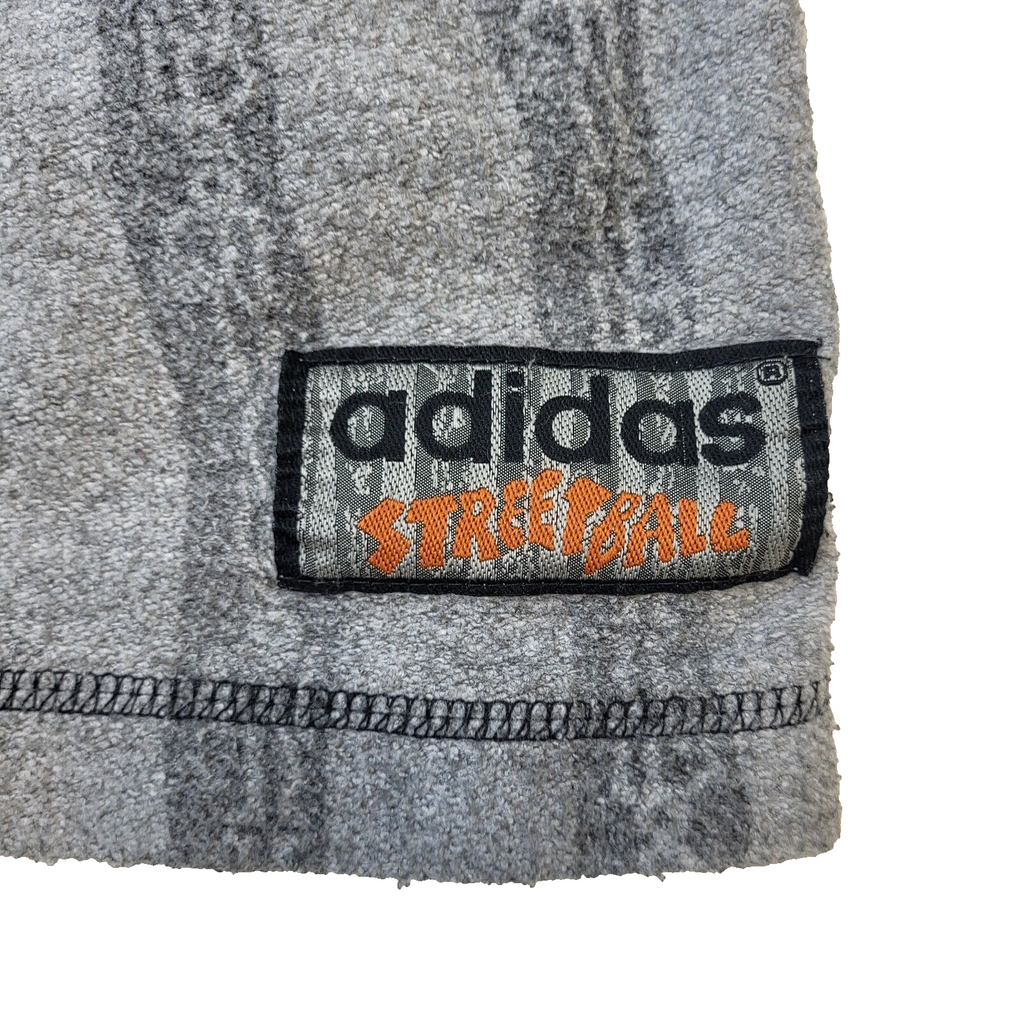 Adidas 90s Vintage Stree Grey Over-sized  Sweatshirt Men's Size Medium