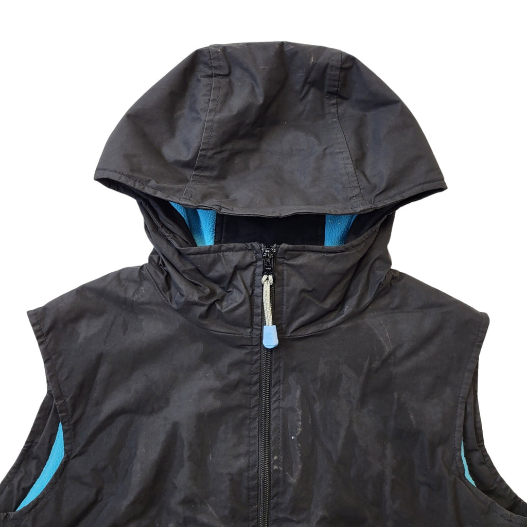 Calvin Klein 90's Vintage Hooded Zip Up Gilet Women's Size Large