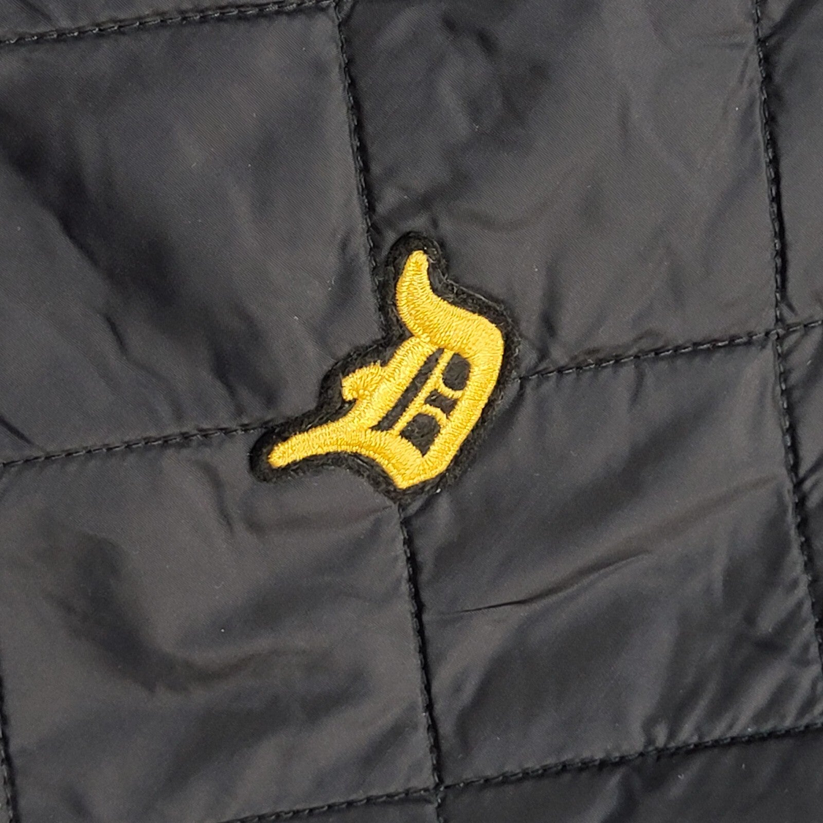 The Duffer Of George 90s Vintage Black Quilted Jacket Uk Men's Size XXL