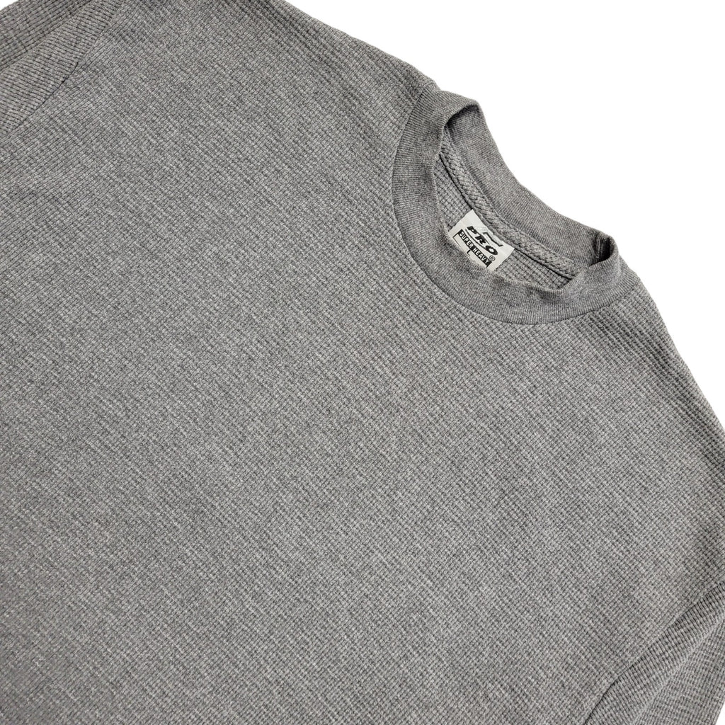 Pro Vintage 90's Grey Super Heavy Long Sleeve Sweatshirt Mens UK Size L