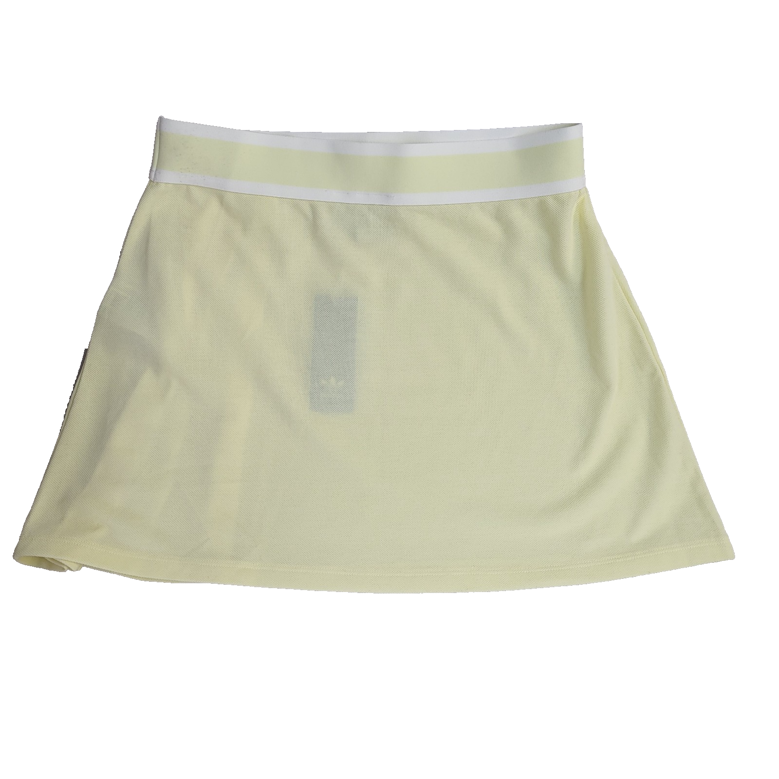 Adidas Skirt Yellow Y2K Short Tennis Sports Uk Bnwt Women's Size 14 W32