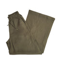 Karen Millen Y2K Green Wide Leg Linen Trousers Women's Size 8 W26 L30