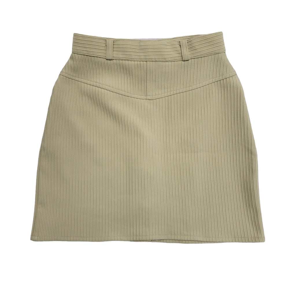 Bay Trading 90s Beige Mini Skirt Uk Women's Size 10 W28