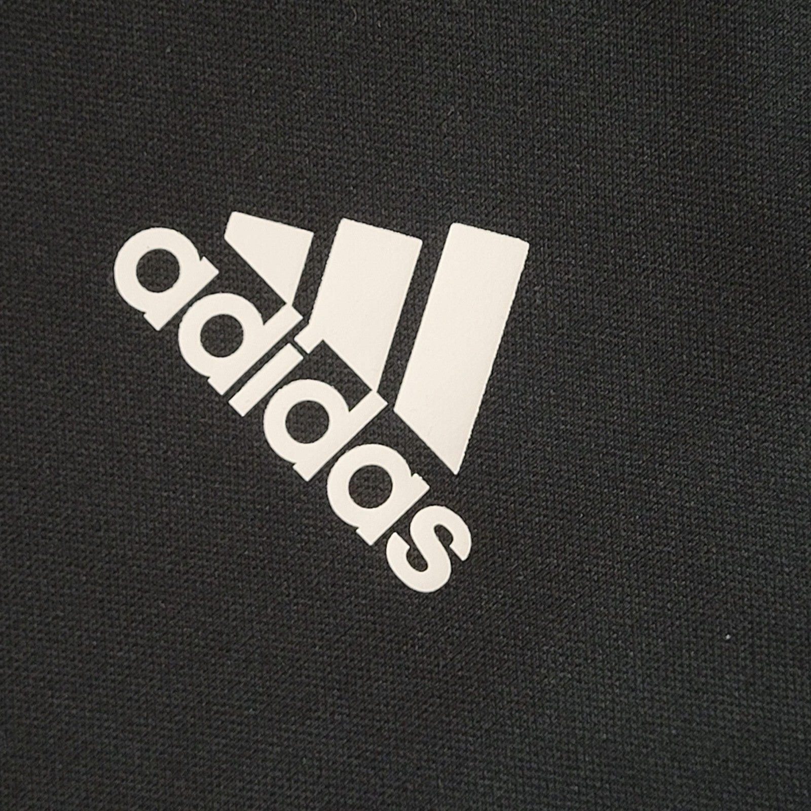 Adidas Black Full Zip Sports Modern Tracksuit Top Jacket UK Men's Size L