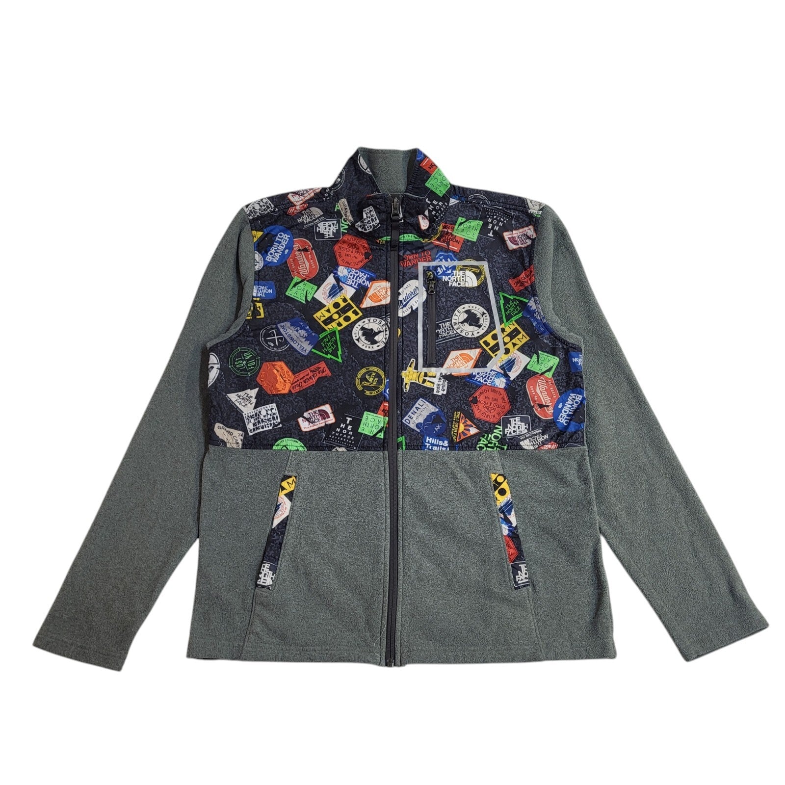 The North Face Full Zip Sports Jacket Vintage Y2K Jacket UK Boy's Size XL