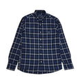 Gant Blue & White Check Long Sleeve Shirt Men's UK Size M