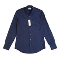 Calvin Klein Y2k Midnight Blue Long Sleeve Shirt Men's UK Size XS Bnwt