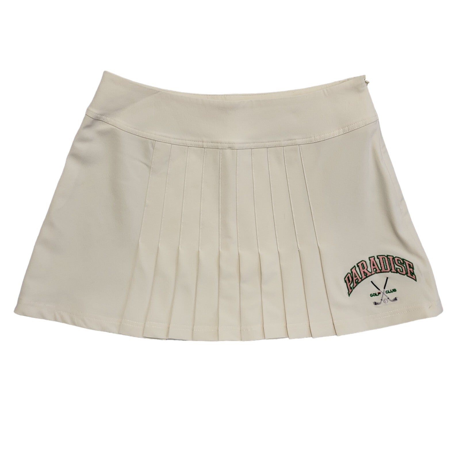 Fila Cream Vintage Y2K  Short Golf Sports Skirt Uk Women's Size M W28