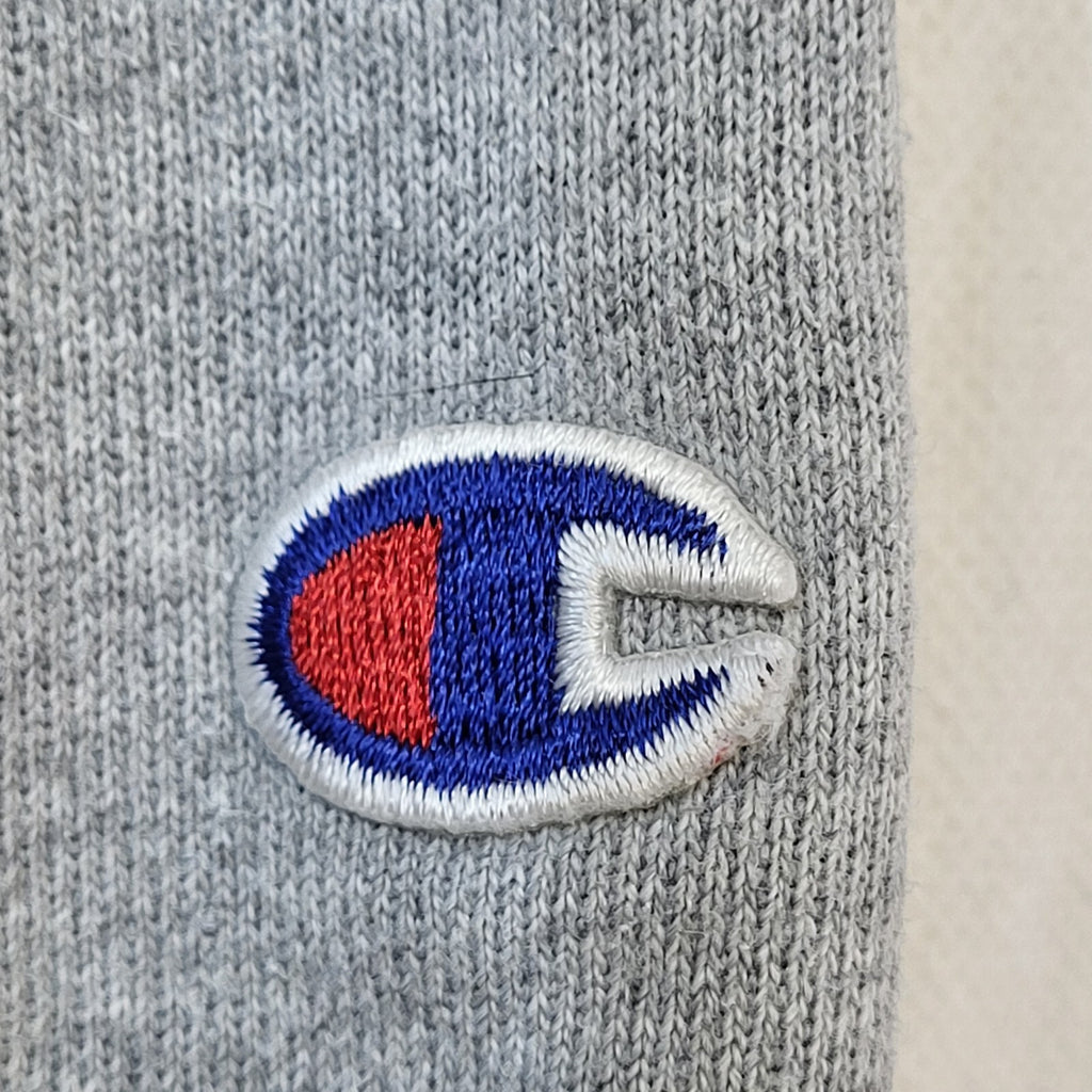 Champion 90s  Vintage Reverse Weave Grey Sweatshirt Hoodie Men's Size XL
