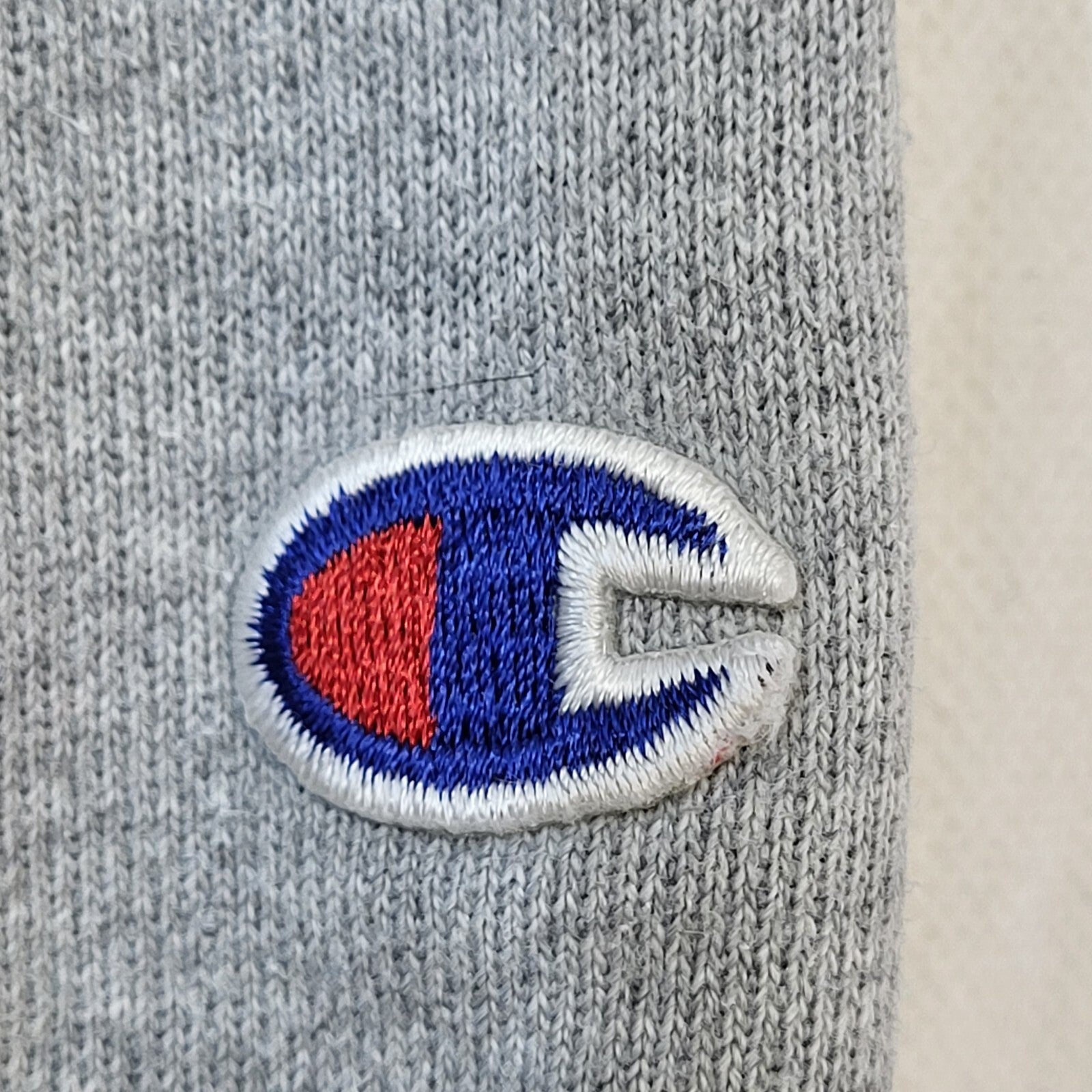Champion 90s  Vintage Reverse Weave Grey Sweatshirt Hoodie Men's Size XL