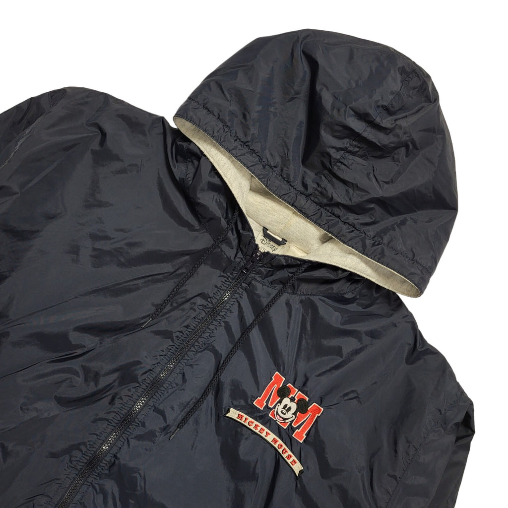 Disney Store Blue Y2k Zipped Hooded Jacket Uk Men's Size 2XL