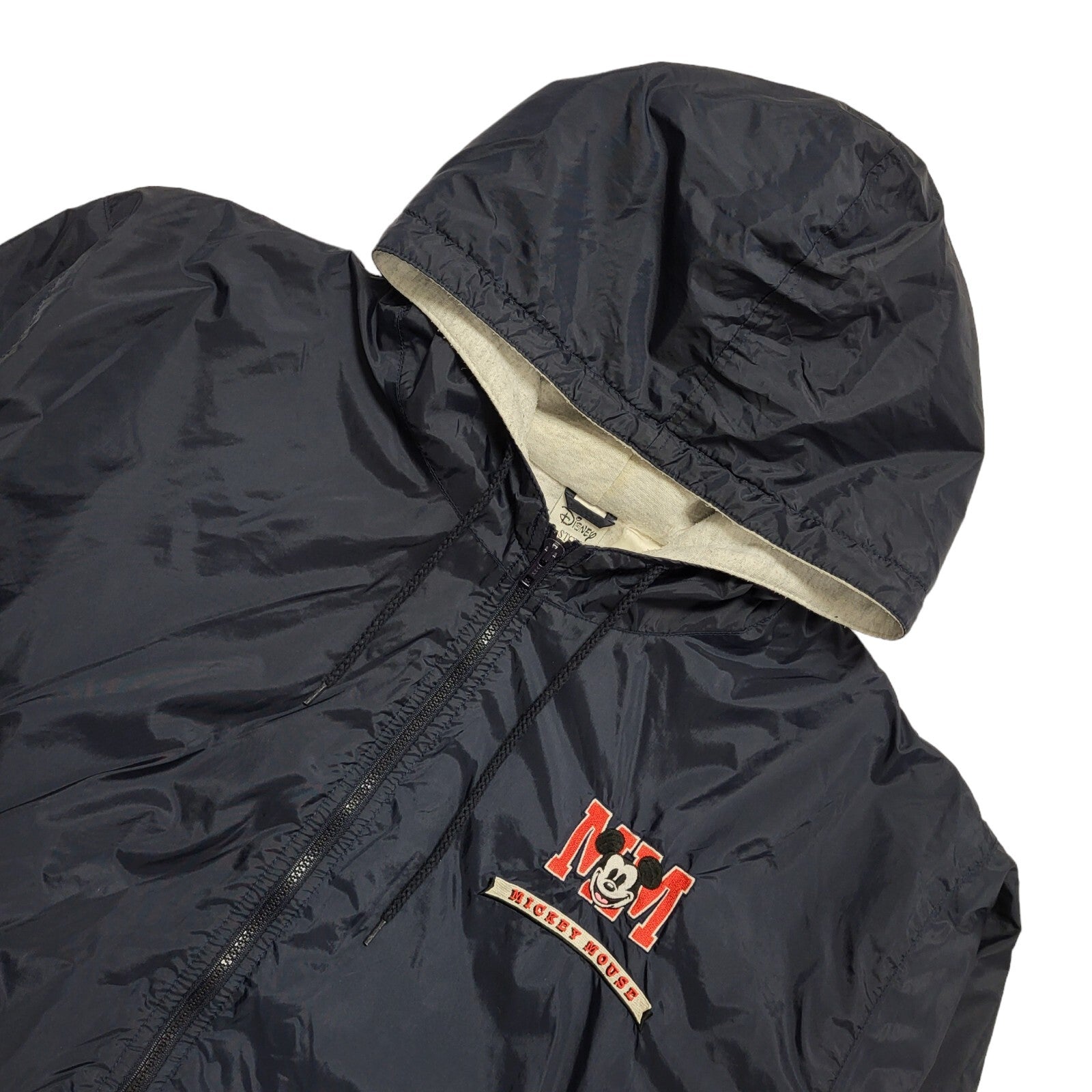 Disney Store Blue Y2k Zipped Hooded Jacket Uk Men's Size 2XL