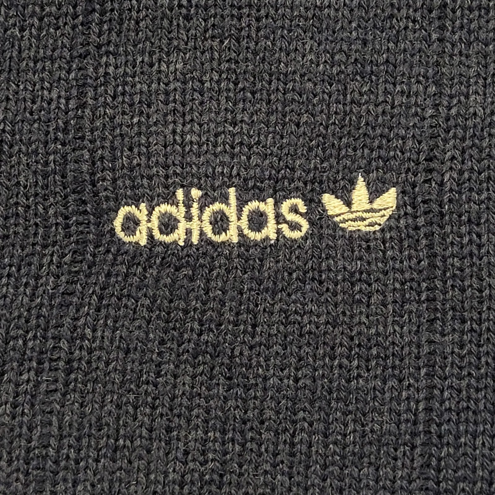 Adidas Navy Blue Vintage 90s Crew Neck Jumper Uk Men's Size Small