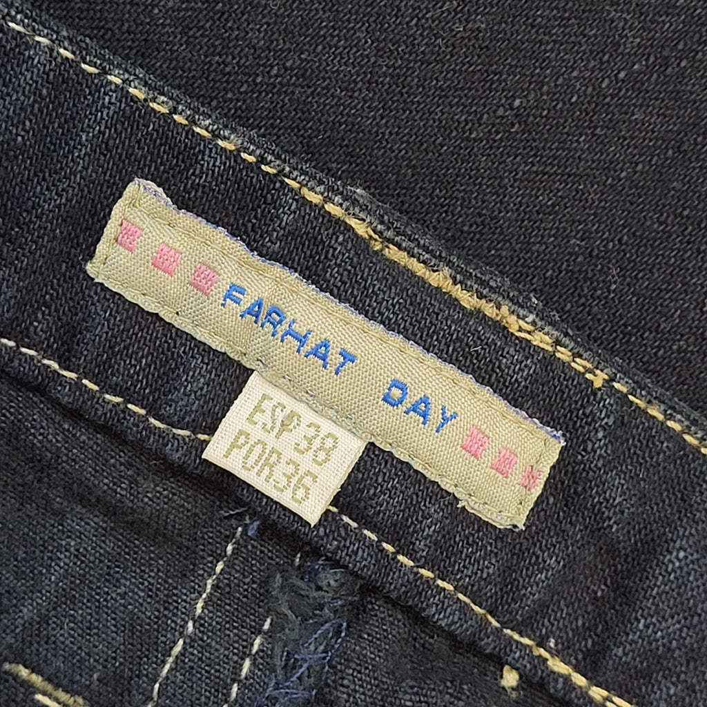 Y2K Vintage Long Denim Skirt Women's Size 12 W30