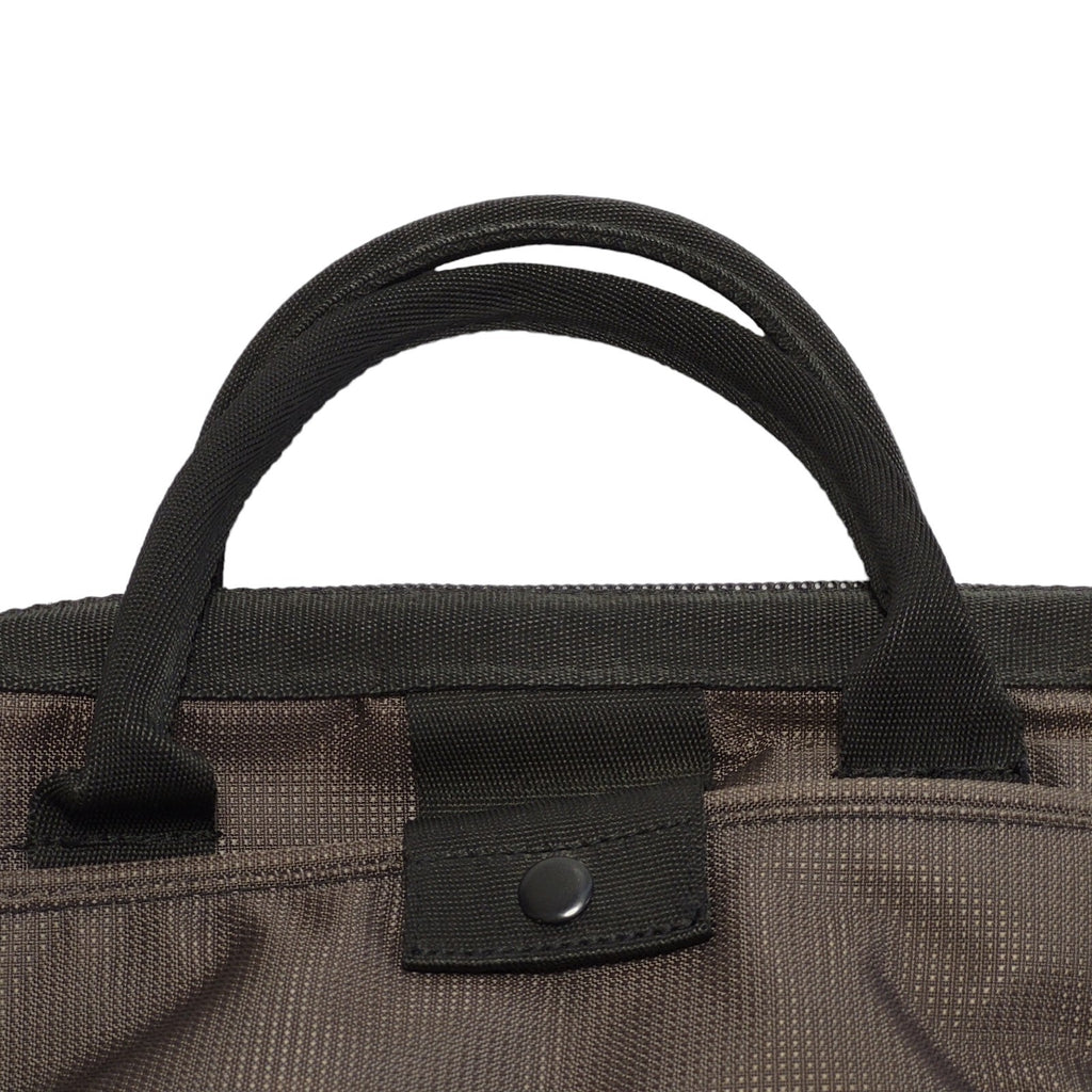 Diesel Brown & Black Canvas Zipped Hand Bag Uk Women's 10" x 7"