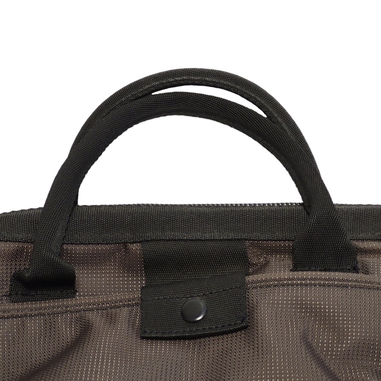 Diesel Brown & Black Canvas Zipped Hand Bag Uk Women's 10" x 7"