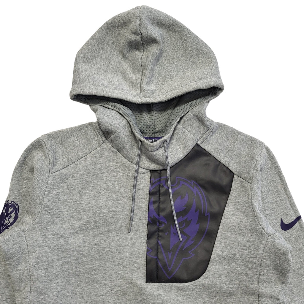 Nike NFL Team Vintage Y2k Grey Pullover Sweatshirt Hoodie Uk Men's Size S