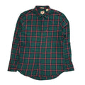 Levi's Vintage Y2K Green & Red Check Slim Fit Long Sleeve Shirt Mens UK M