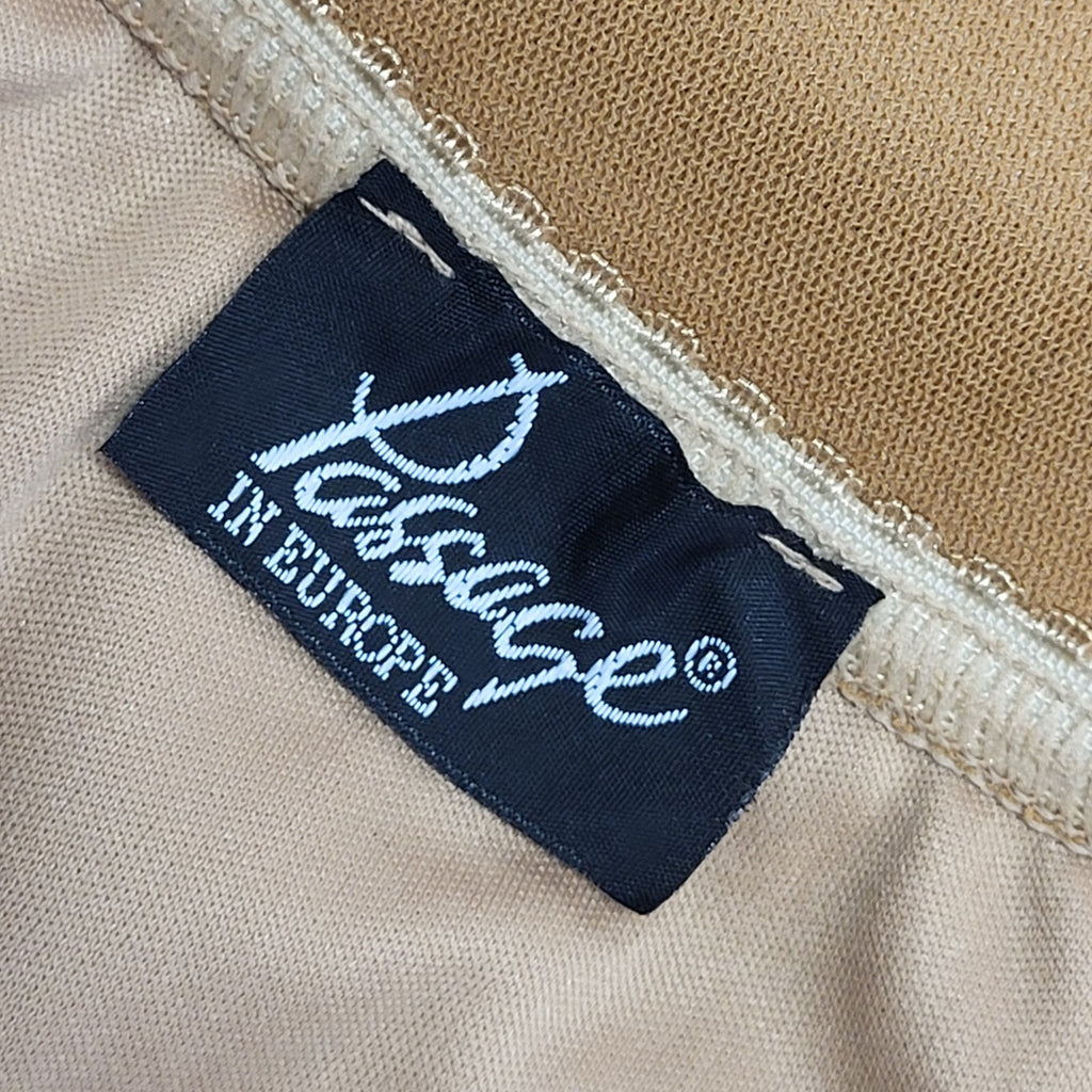 Passage Vintage 80's Brown Mermaid Midi Skirt Womens UK Size 8